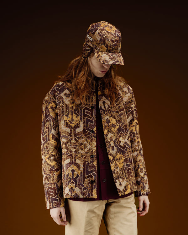 BERBER JACQUARD JACKET