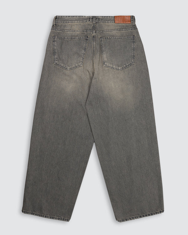 WIDE GREY DENIM