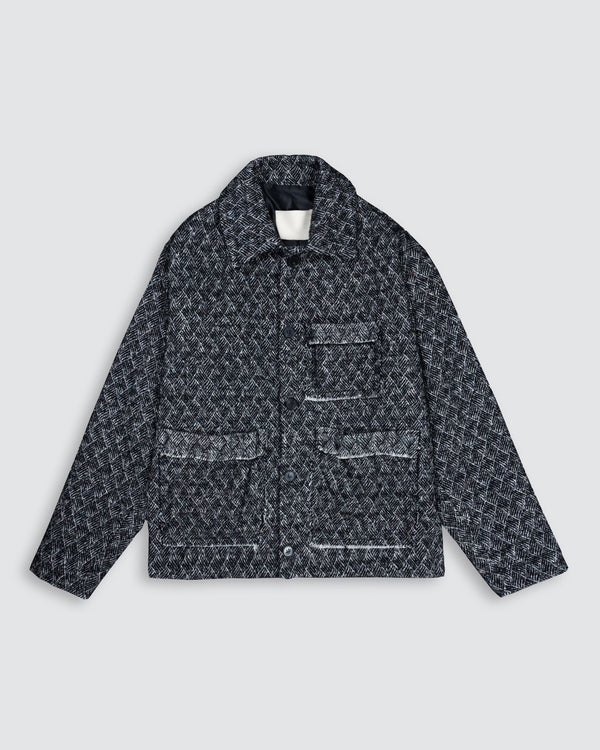 RHOMBUS JACKET BLACK