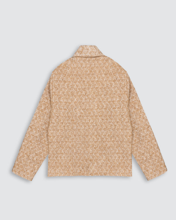 RHOMBUS JACKET SAND