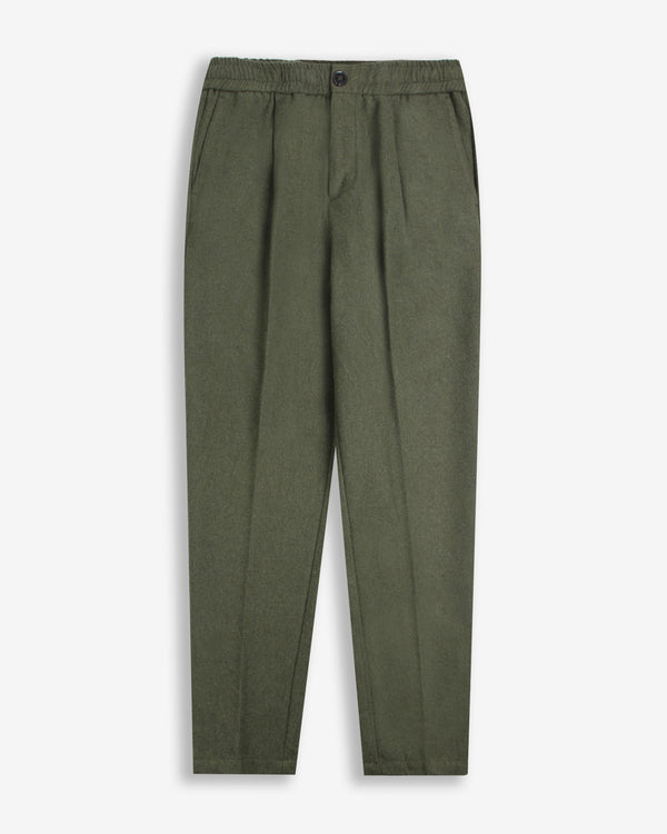 CARROT FLANNEL PANT GREEN