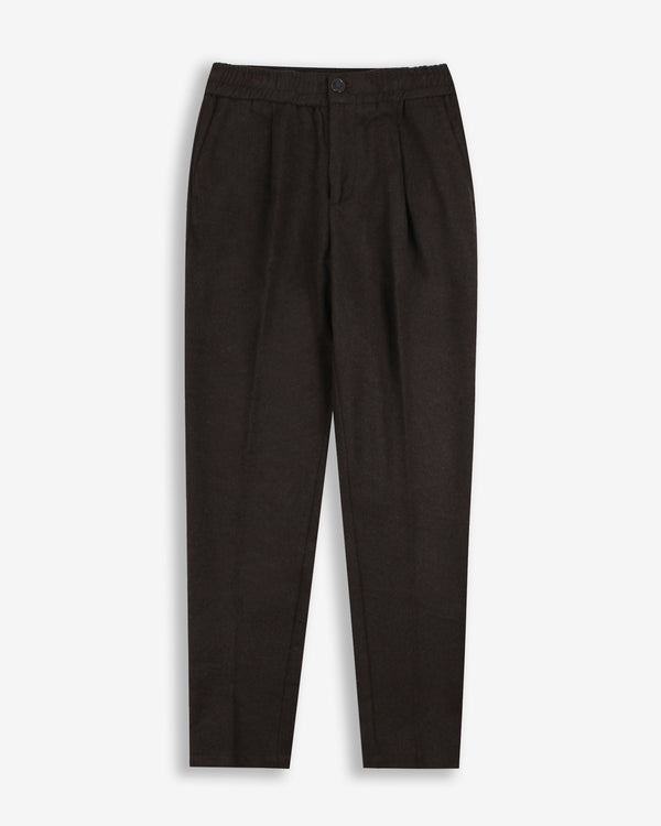 CARROT FLANNEL PANT BROWN