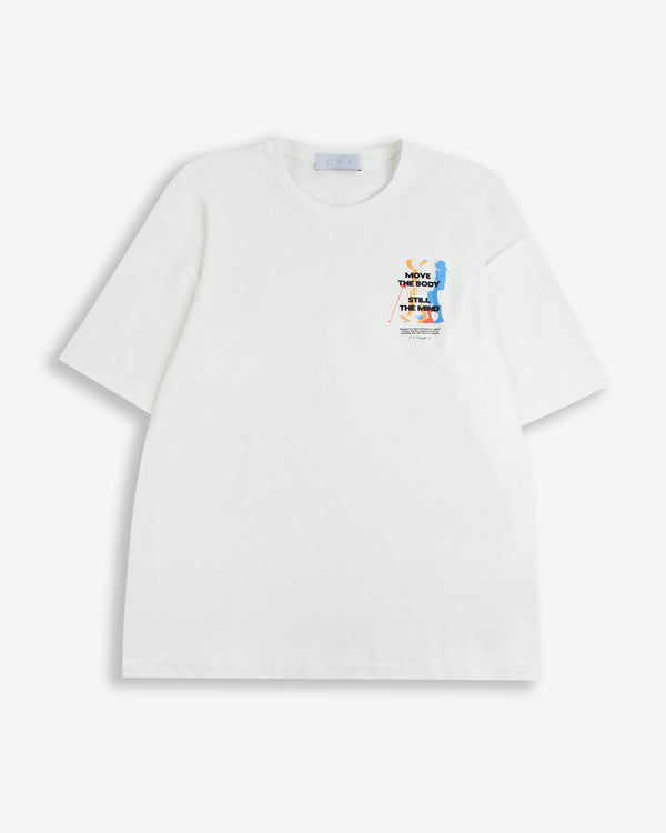 MOVE THE BODY C.9.3 T-SHIRT OFF WHITE