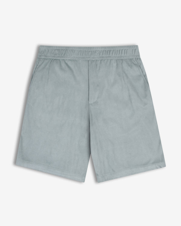 SUEDE AQUAMARINE SHORT