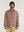 FLAG PRINT LONG-SLEEVED SHIRT BORDAUX