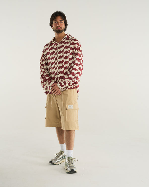 CARGO RIPSTOP SHORTS BEIGE