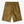 LEATHER SHORTS MUD BROWN
