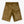 LEATHER SHORTS MUD BROWN