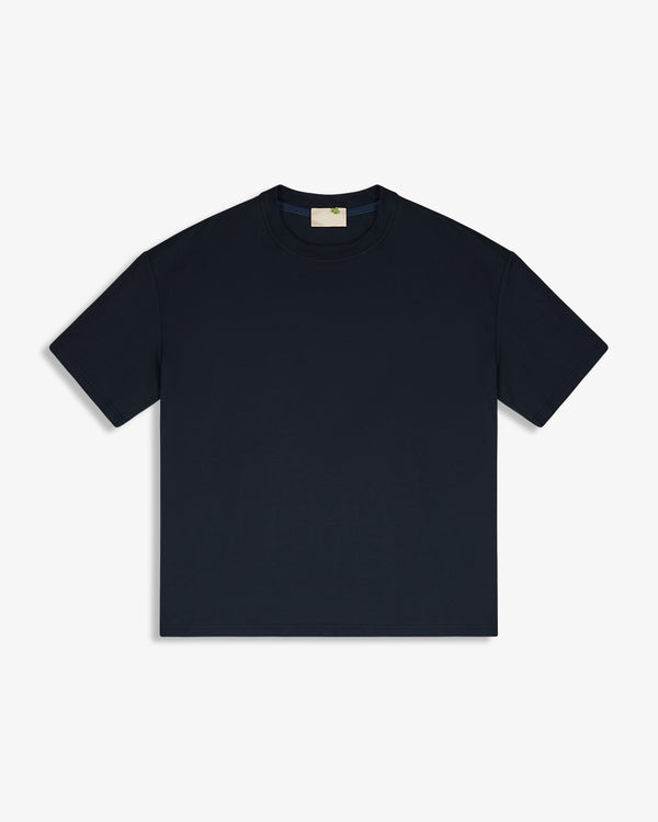SERIOUS T-SHIRT BLUE NAVY
