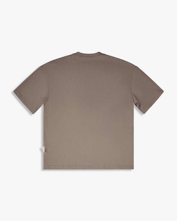 SERIOUS T-SHIRT TURTLEDOVE