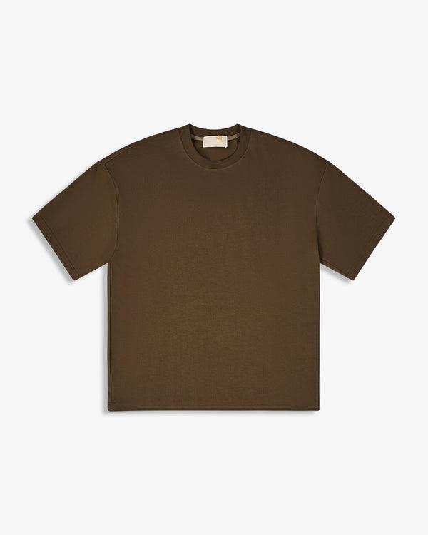 SERIOUS T-SHIRT MUD BROWN