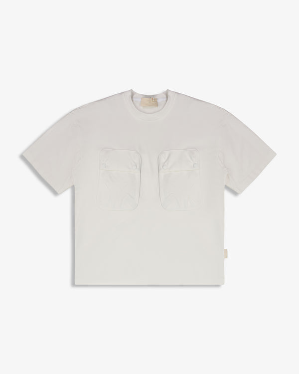 DOUBLE POCKET T-SHIRT WHITE