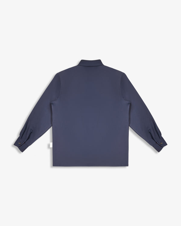 FULL-ZIP SHIRT BLUE NAVY