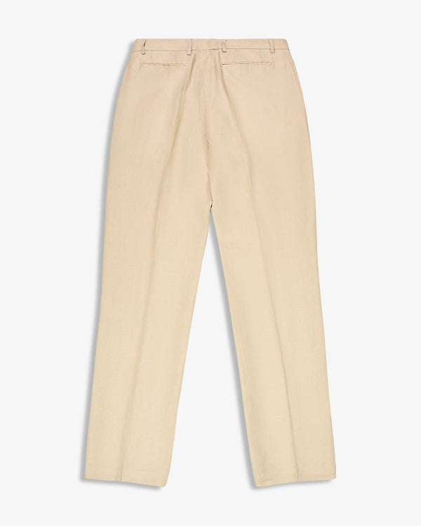 TAILORED LINEN PANT BUTTER