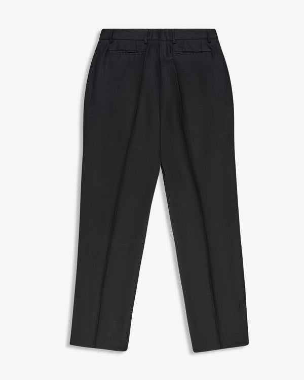TAILORED LINEN PANT BLACK