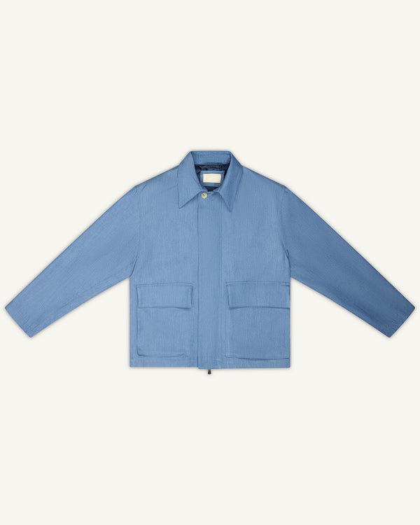 TENNIS COURT JACKET DENIM