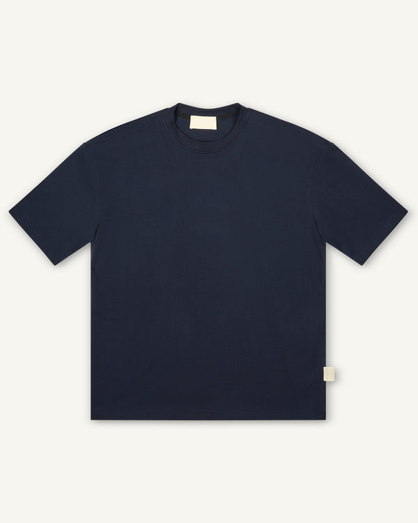 BASIC OVER T-SHIRT BLUE NAVY