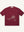 EMBROIDERED RACKET T-SHIRT BORDEAUX