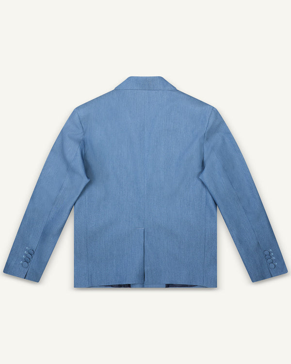 SINGLE-BREASTED JACKET DENIM