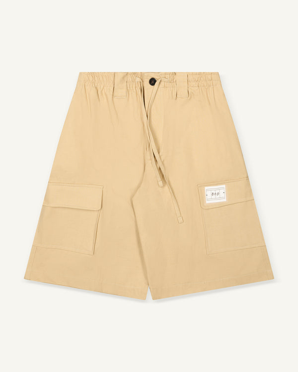 CARGO RIPSTOP SHORTS BEIGE