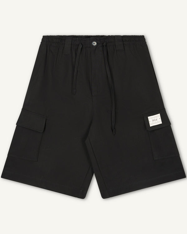 CARGO RIPSTOP SHORTS BLACK