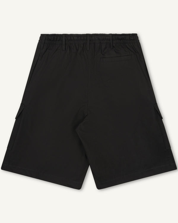 CARGO RIPSTOP SHORTS BLACK