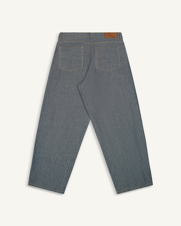HERRINGBONE DENIM PANT
