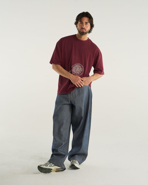 HERRINGBONE DENIM PANT
