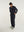 LOOSE PANT WOOL BLUE NAVY