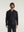 LONG-SLEEVED WOOL SHIRT BLUE NAVY