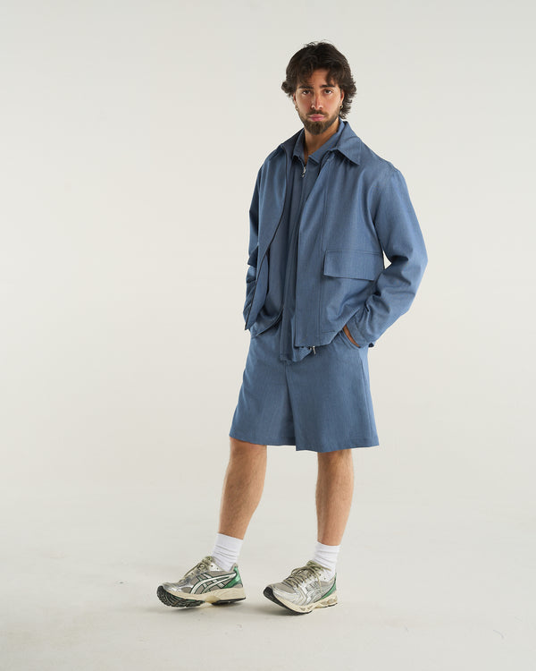 TENNIS COURT JACKET DENIM