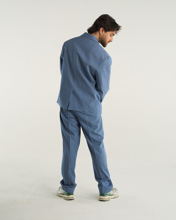 SINGLE-BREASTED JACKET DENIM