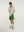 SIMPLE WOOL SHORTS GREEN