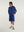 DOUBLE PLEATS SHORTS WOOL BLUE