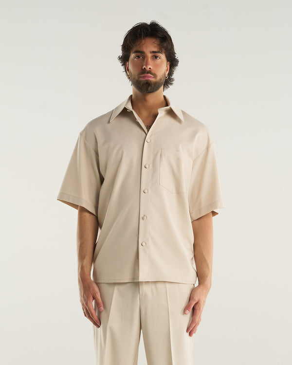 SIMPLE SHIRT BEIGE