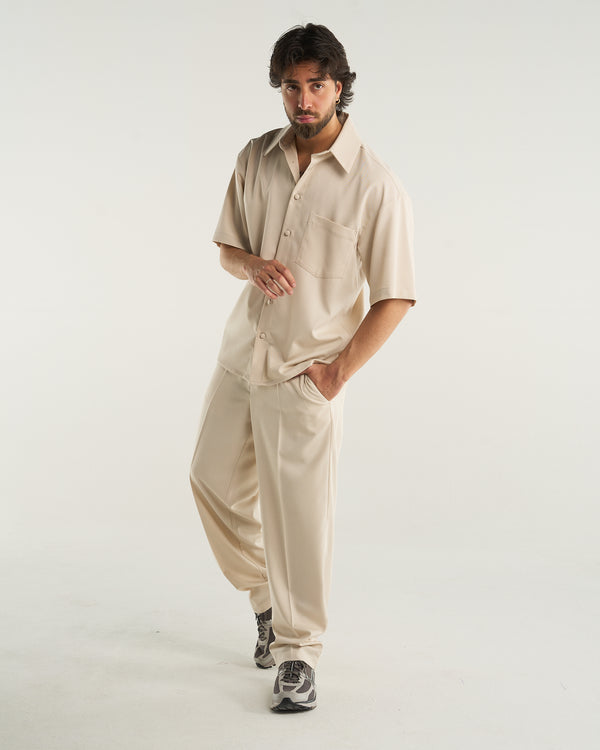SIMPLE SHIRT BEIGE