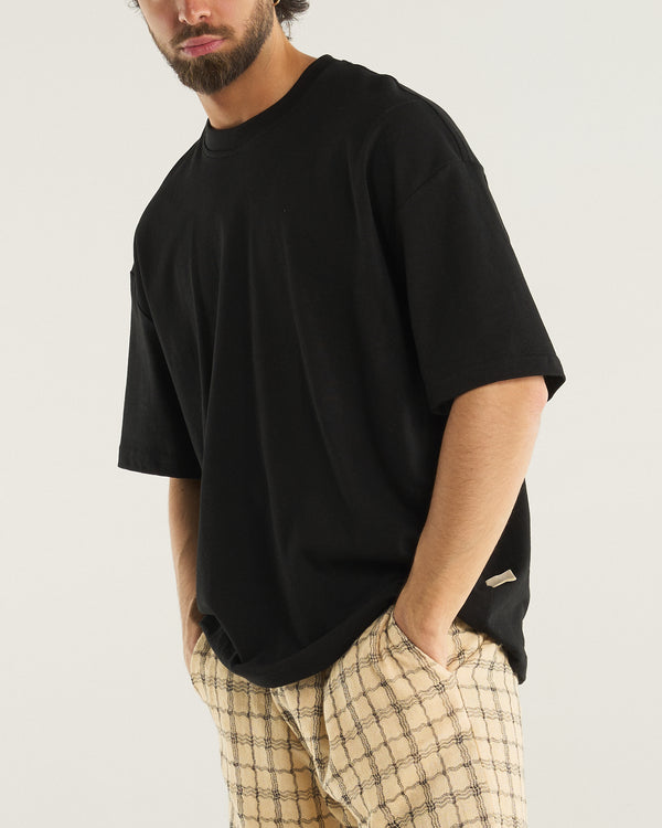 BASIC OVER T-SHIRT BLACK