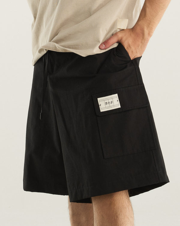 CARGO RIPSTOP SHORTS BLACK