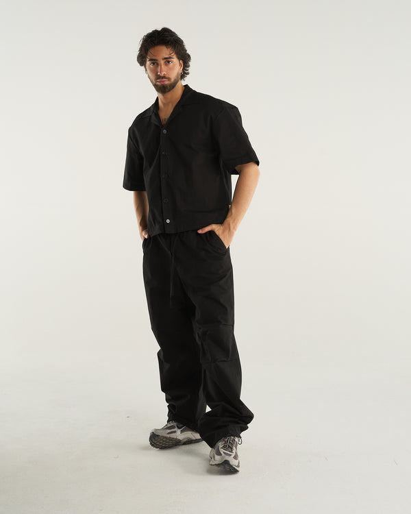 RIPSTOP BOX SHIRT BLACK