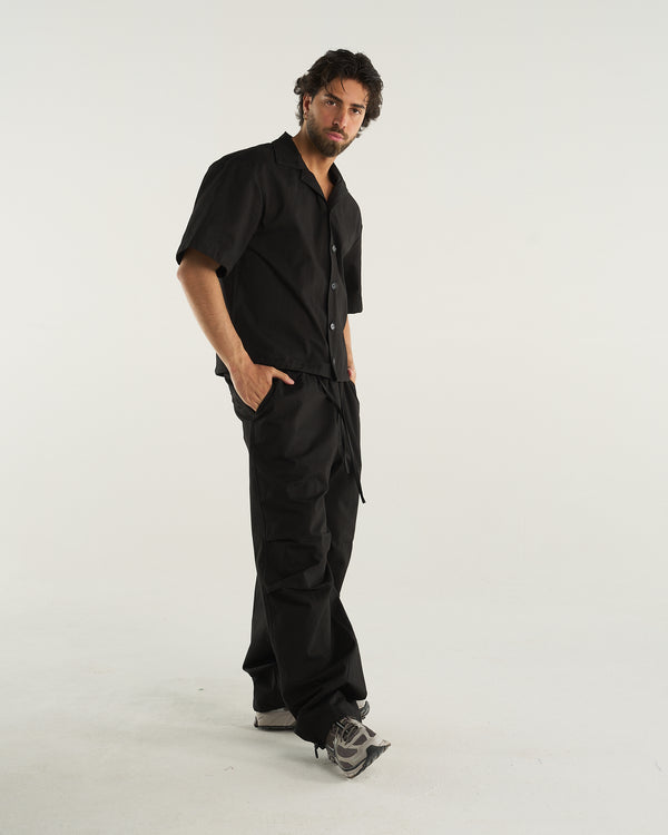 RIPSTOP BOX SHIRT BLACK