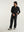 LONG-SLEEVED WOOL SHIRT BLACK
