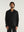 LONG-SLEEVED WOOL SHIRT BLACK